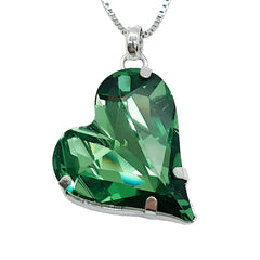 Swarovski Crystals Heart Pendant - TCG London