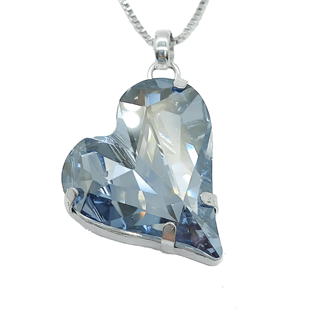 Swarovski Crystals Heart Pendant - TCG London