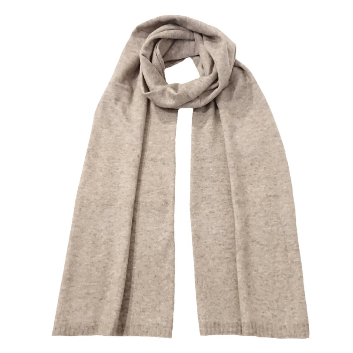 Large Lambswool and Silk Knitted Scarves - TCG London