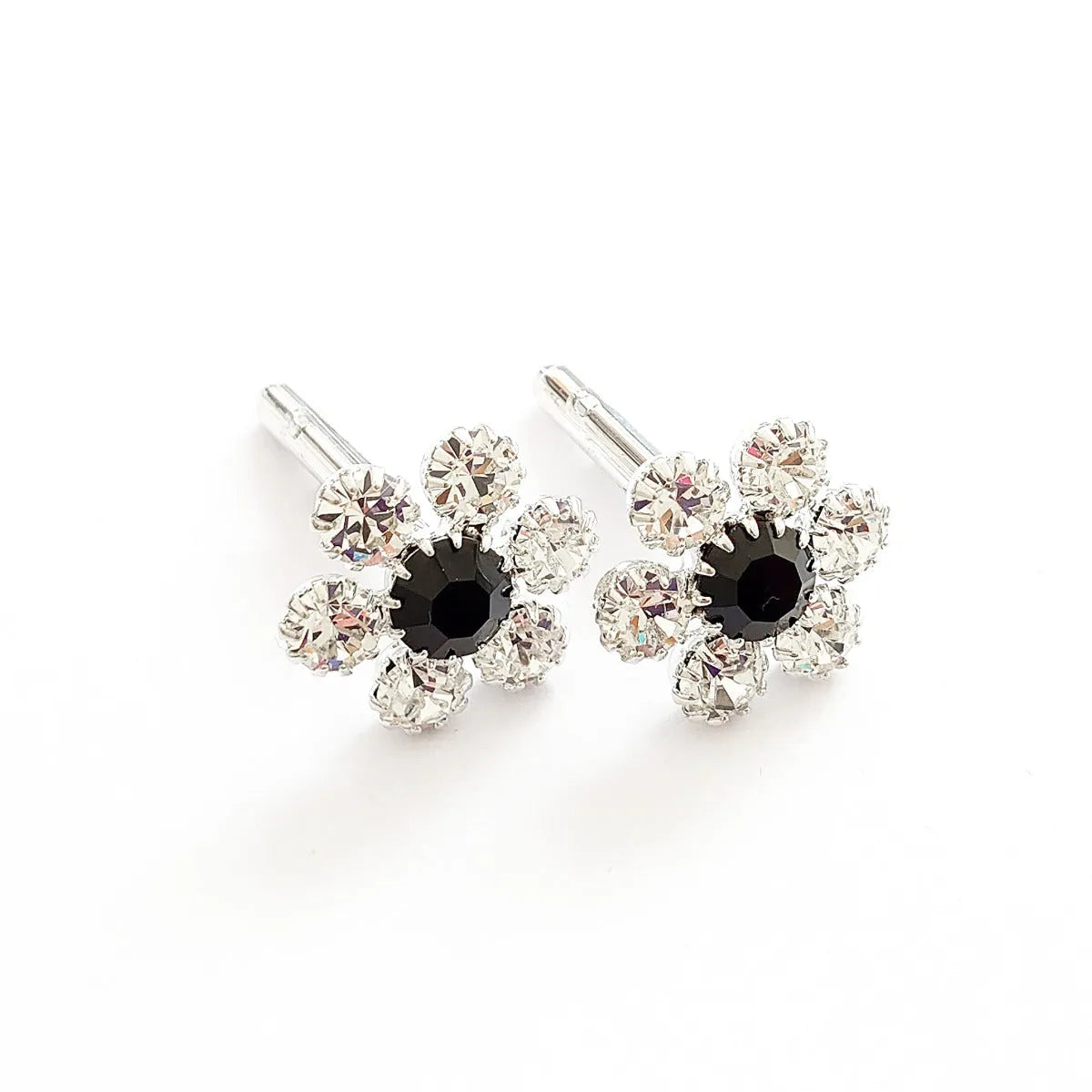 Swarovski Crystals Daisy Cufflinks - TCG London