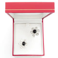 Swarovski Crystals Daisy Cufflinks - TCG London