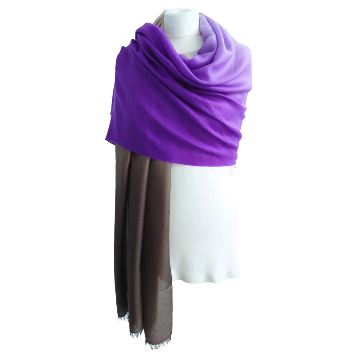 Cashmere and Silk Featherweight Pashmina - TCG London