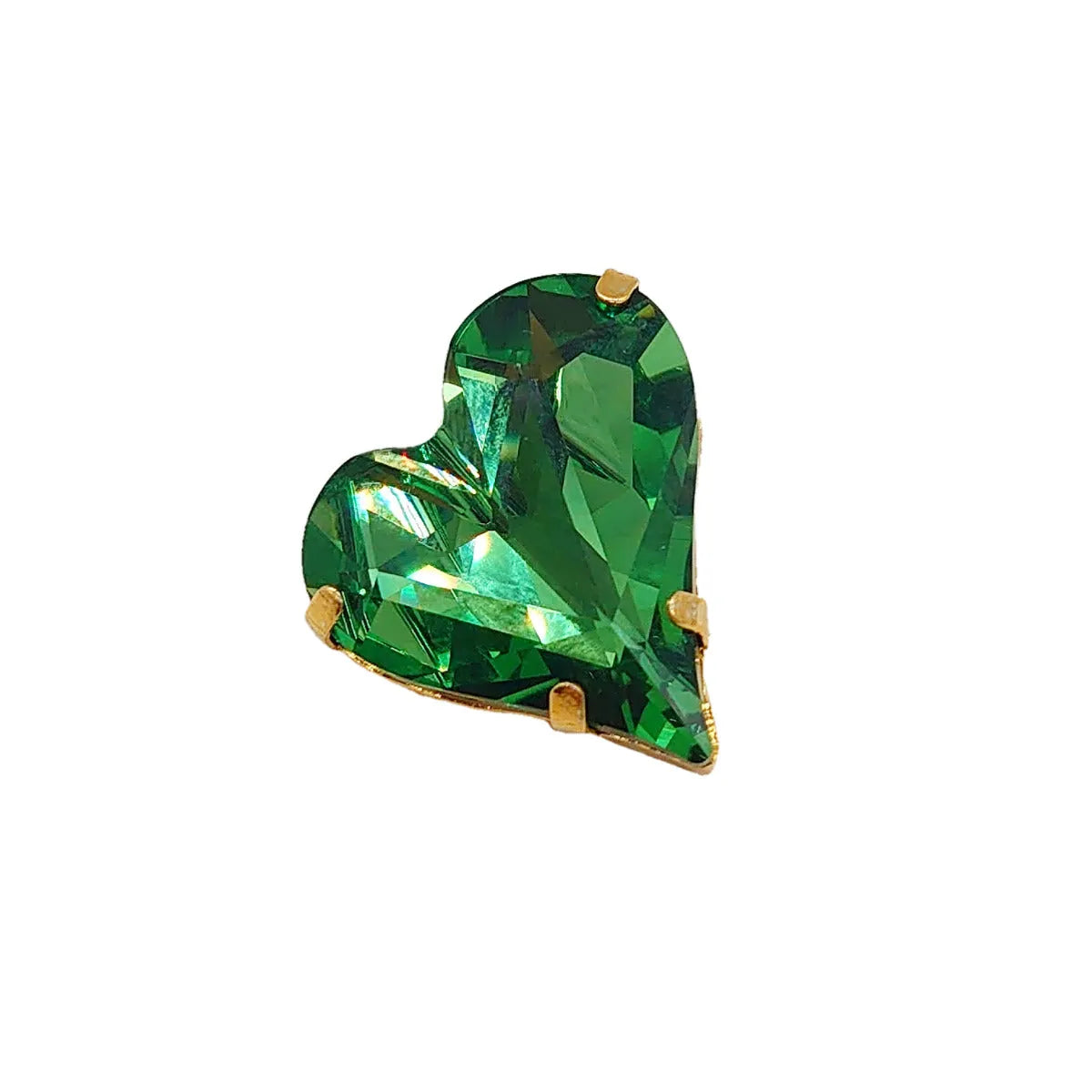 Swarovski Crystals Heart Brooch - TCG London