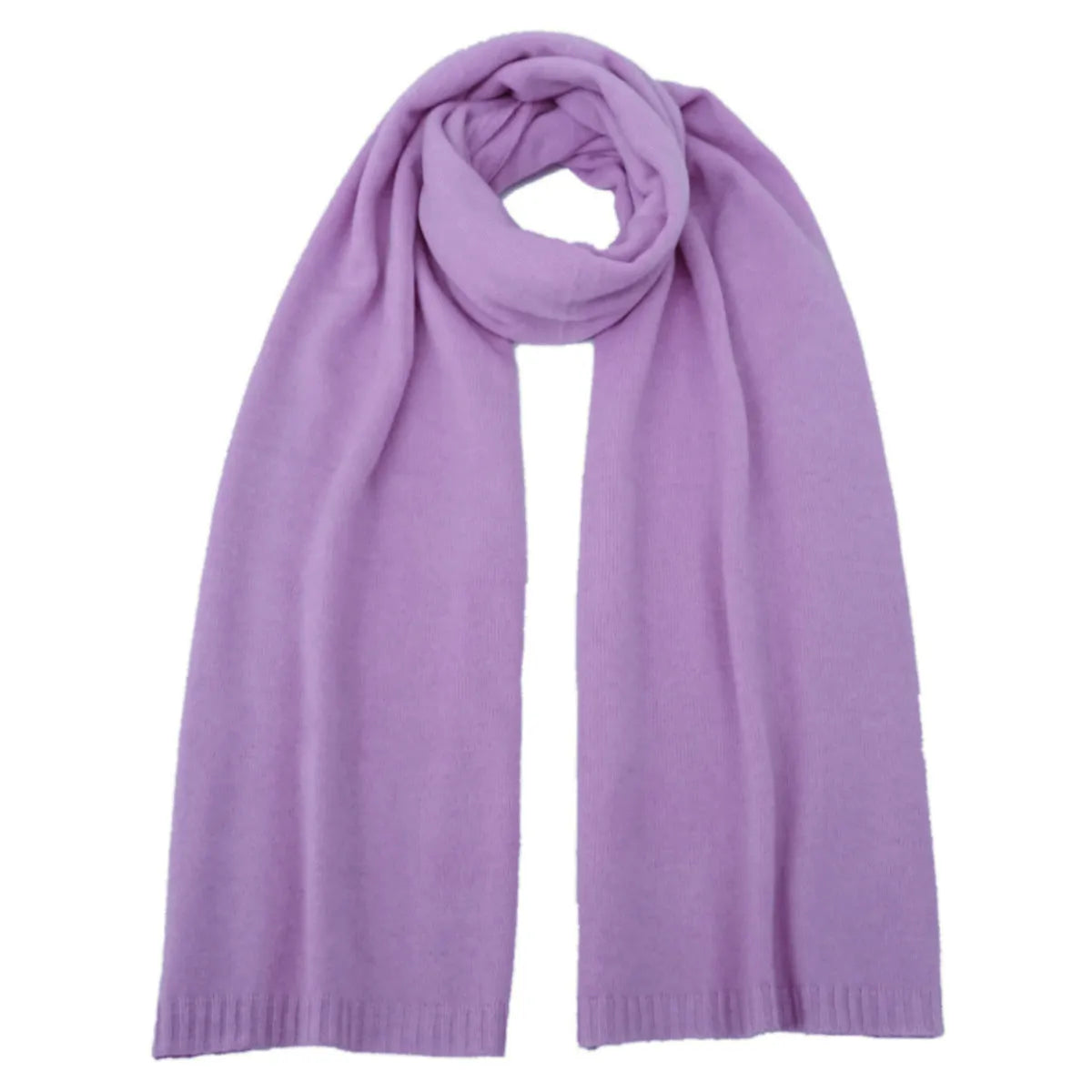 Large Lambswool and Silk Knitted Scarves - TCG London