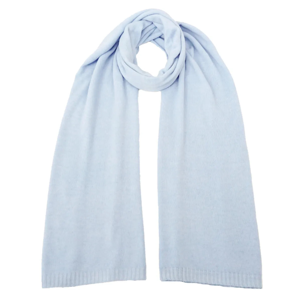 Large Lambswool and Silk Knitted Scarves - TCG London