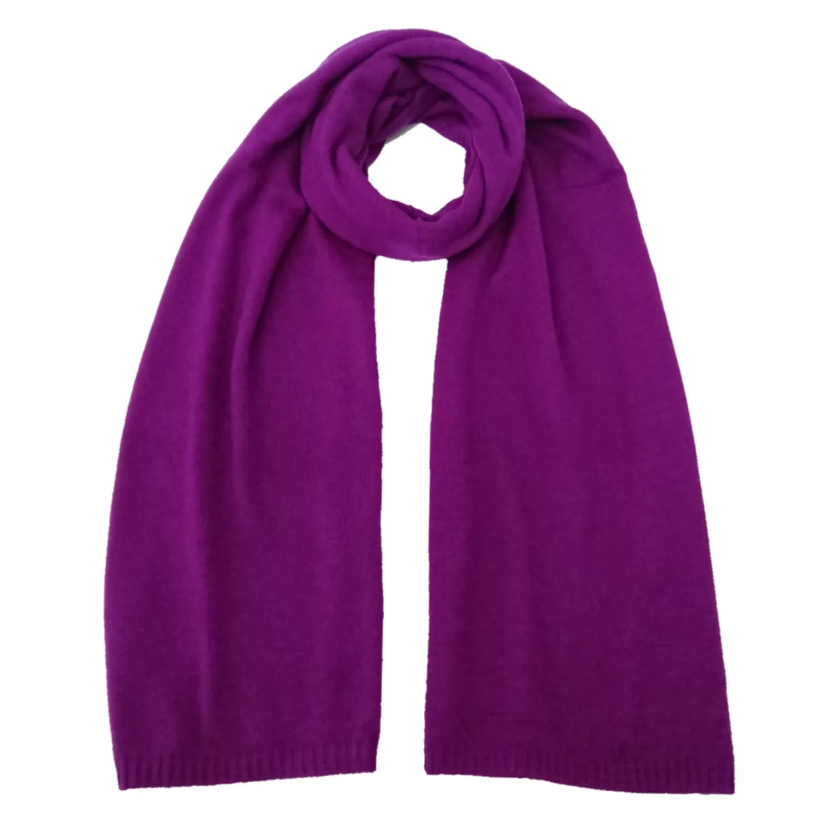 Large Lambswool and Silk Knitted Scarves - TCG London