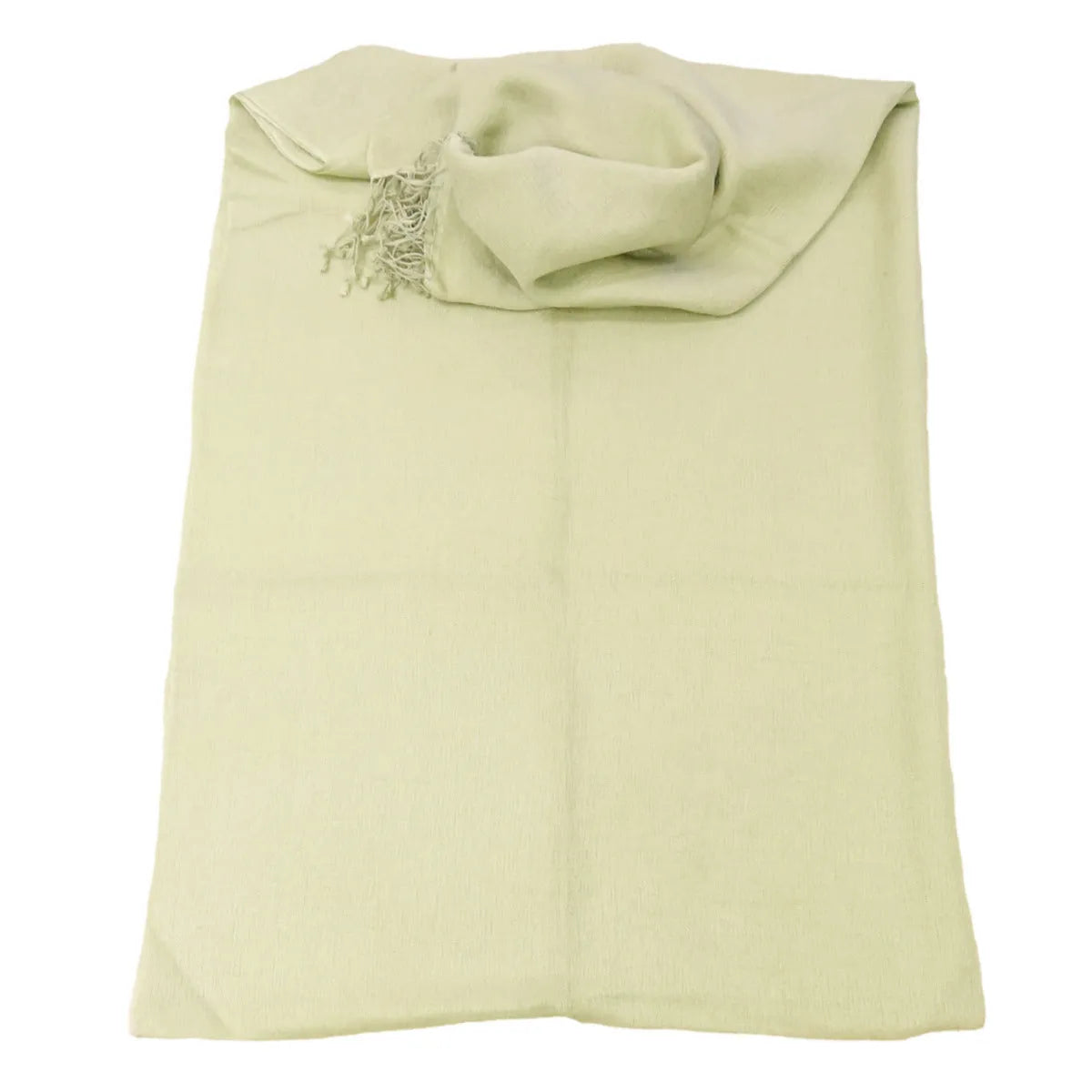 Pale Green Cashmere and Silk Pashmina Shawl - TCG London