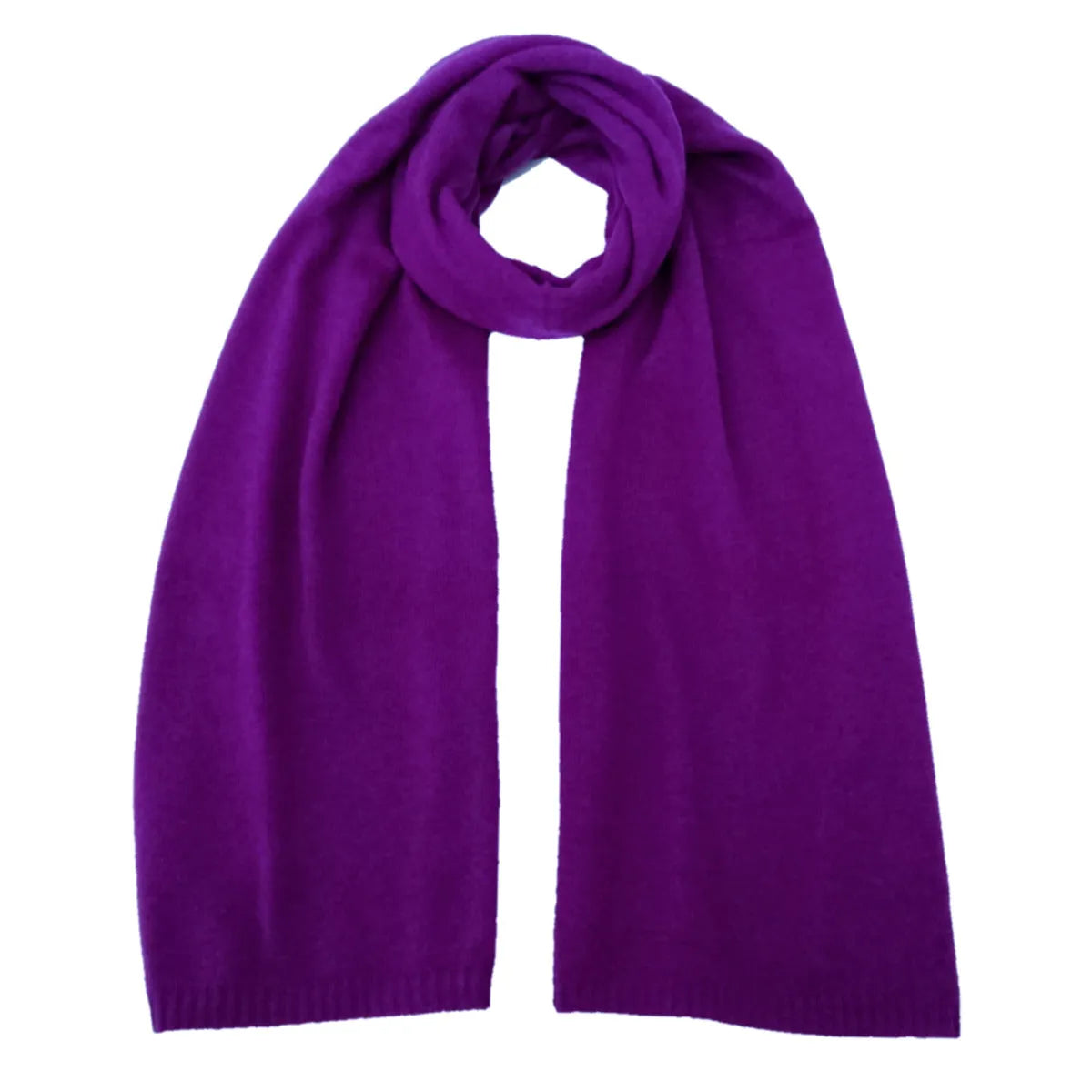 Large Lambswool and Silk Knitted Scarves - TCG London