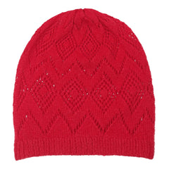 Scottish Cashmere Pointelle Beanie - TCG London