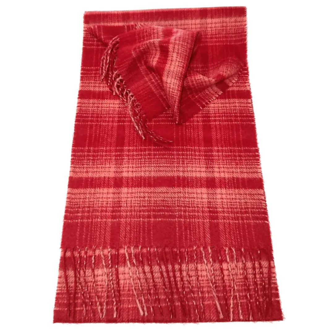 Scottish Cashmere Check Scarves - TCG London