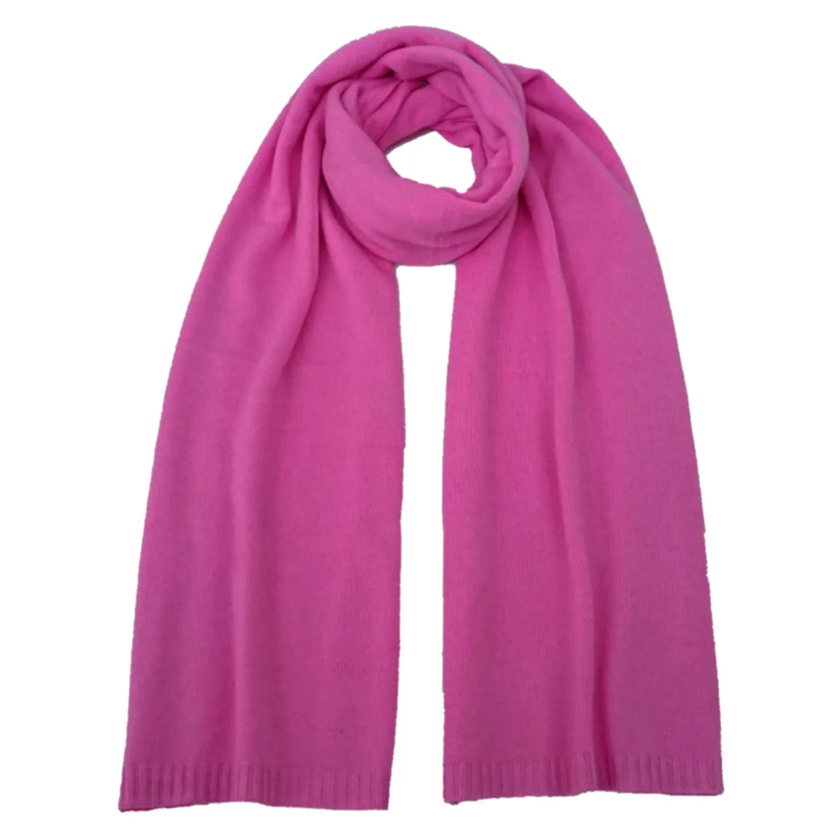 Large Lambswool and Silk Knitted Scarves - TCG London