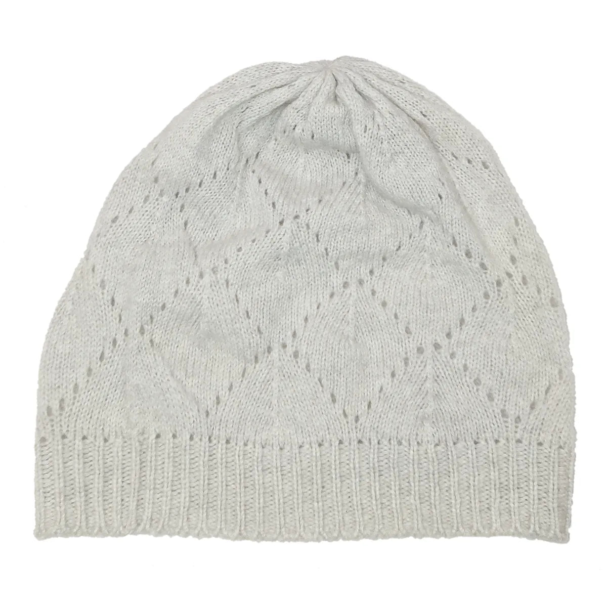 Scottish Cashmere Pointelle Beanie - TCG London