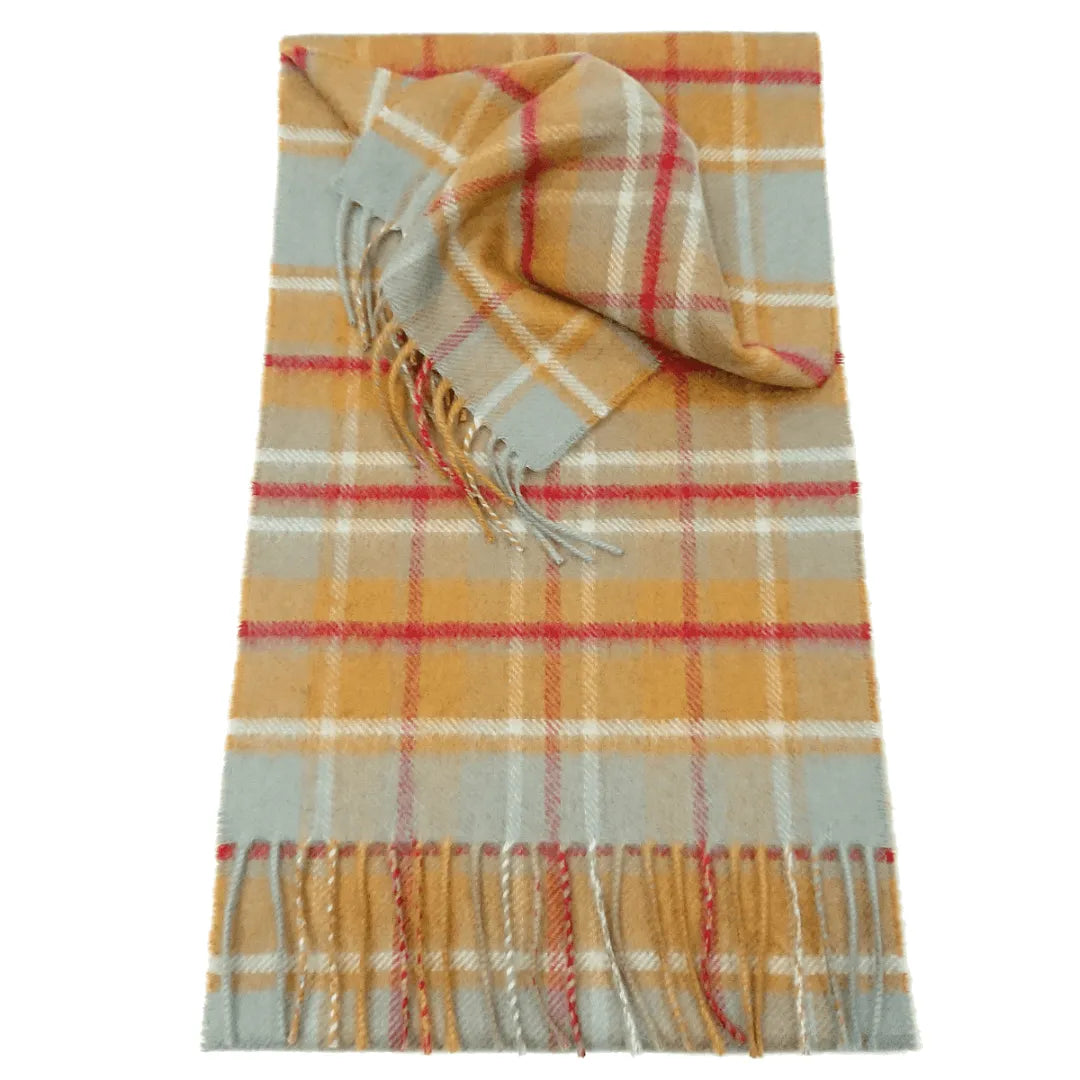 Scottish Cashmere Check Scarves - TCG London