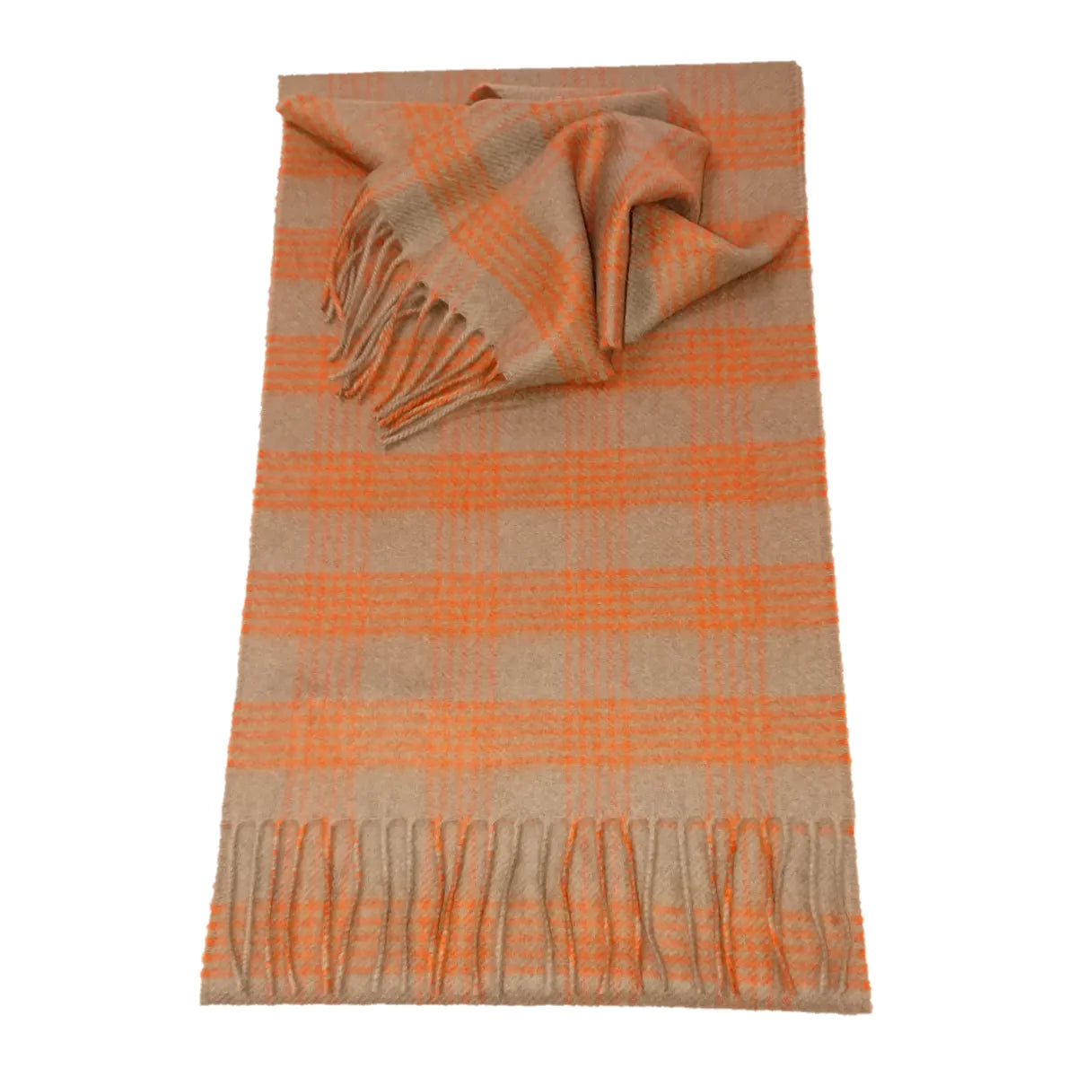 Scottish Cashmere Check Scarves - TCG London