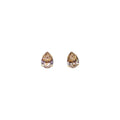 Swarovski Crystals Teardrop Stud Earrings - TCG London