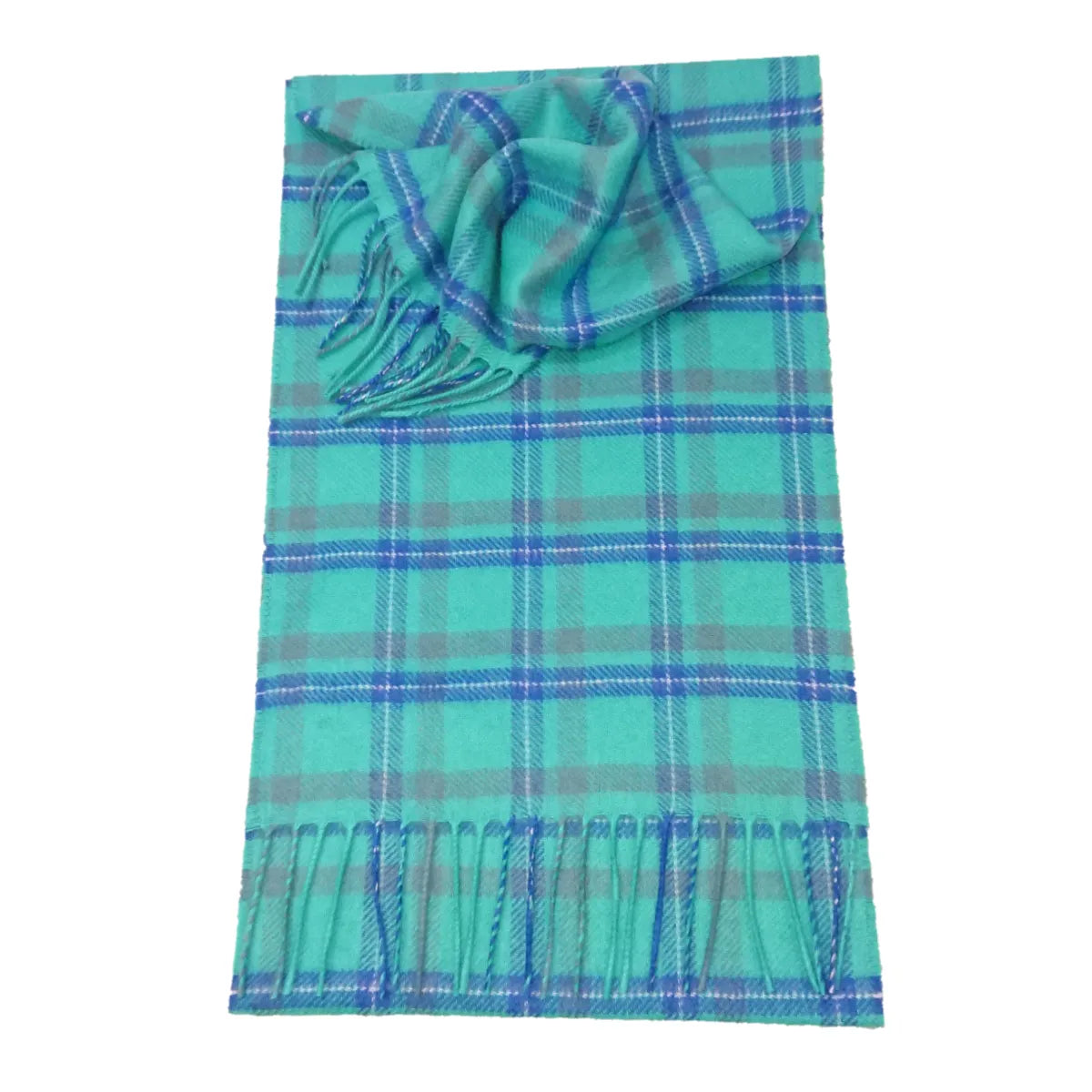 Scottish Cashmere Check Scarves - TCG London