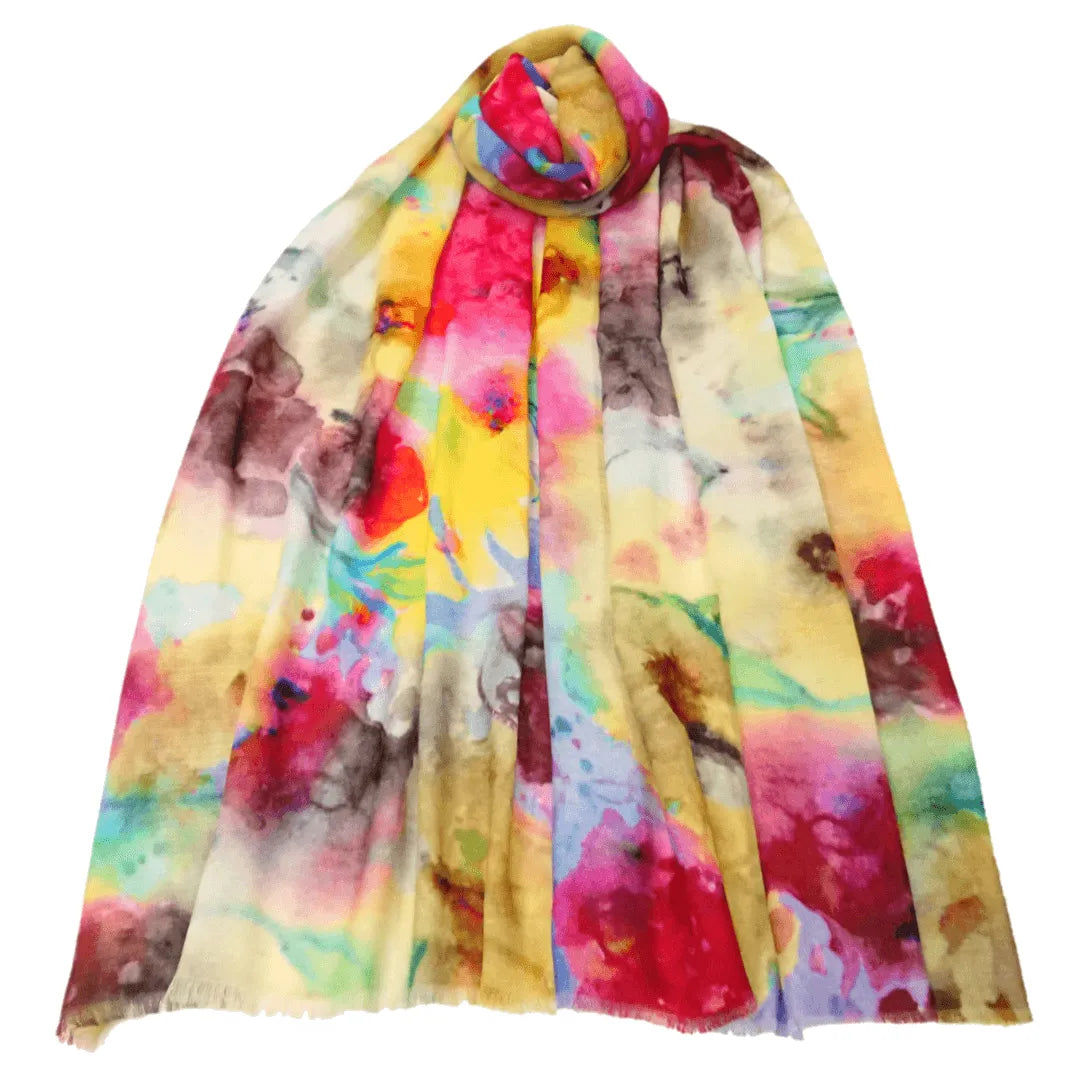 Pashmina Cashmere Printed Large Shawl