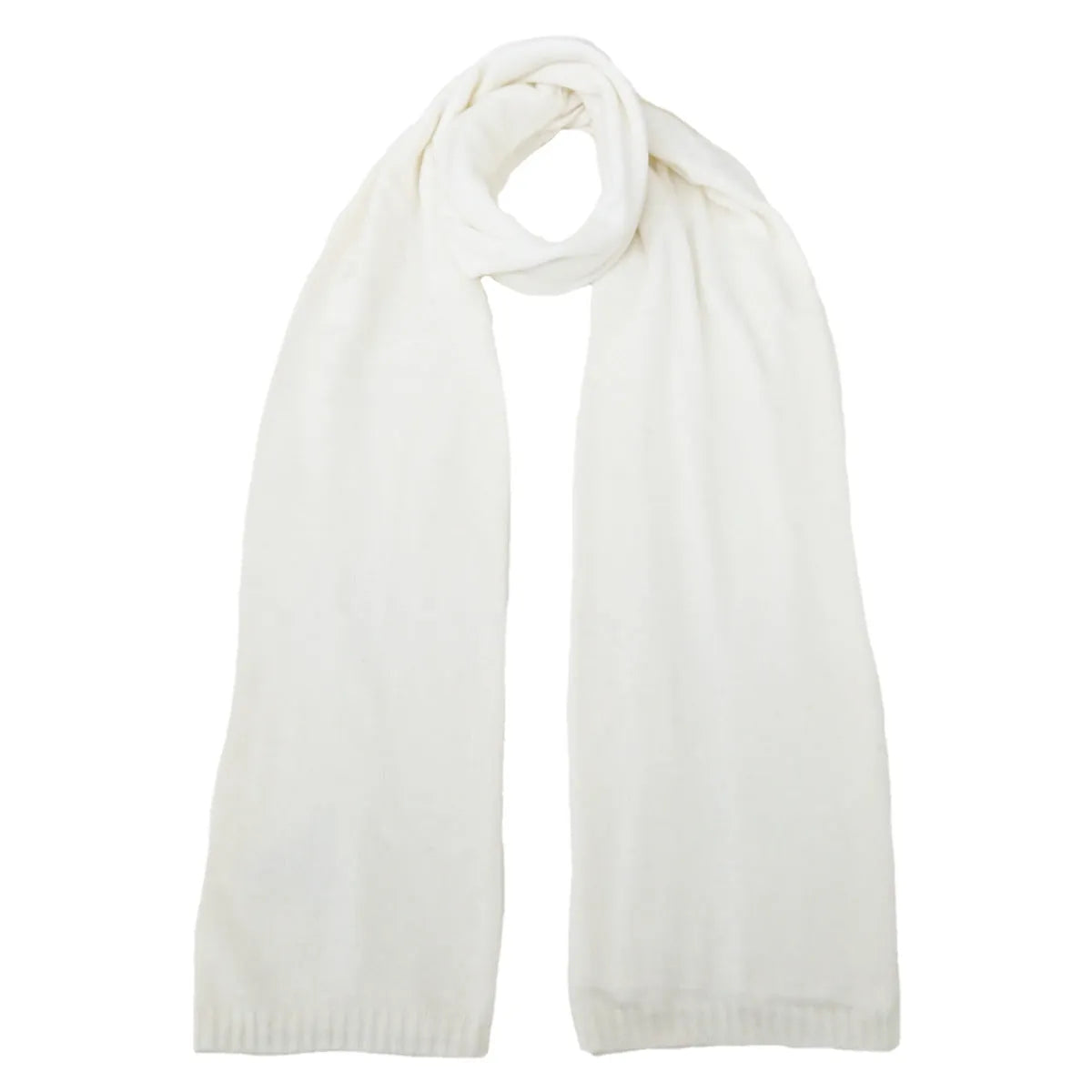 Large Lambswool and Silk Knitted Scarves - TCG London