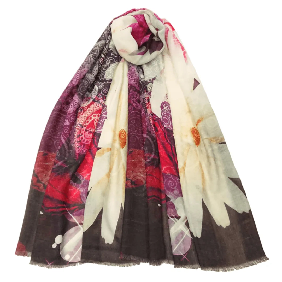 Pashmina Cashmere Printed Large Shawl