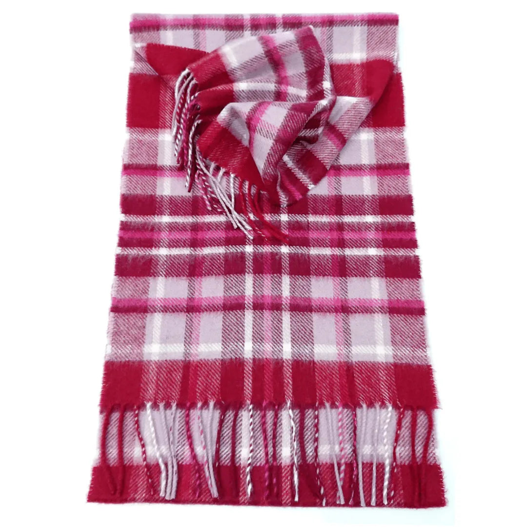 Scottish Cashmere Check Scarves - TCG London