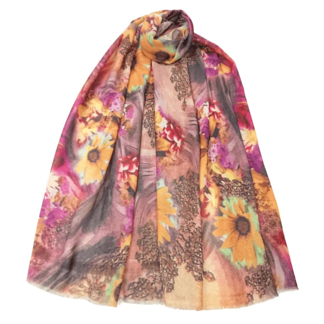 Pashmina Cashmere Printed Large Shawl