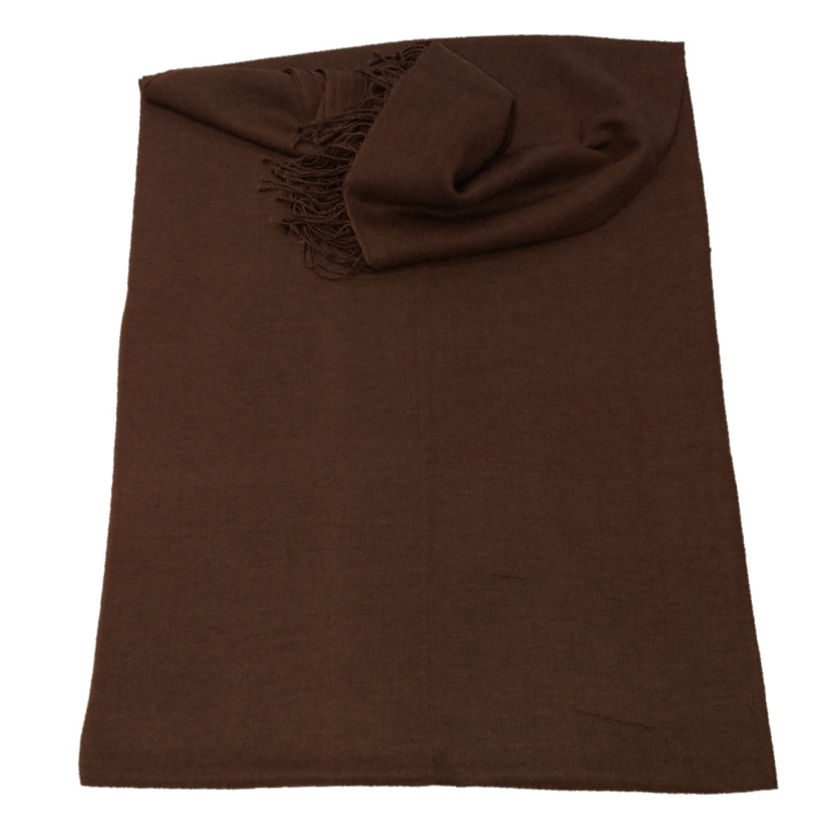 Brown pashmina scarf