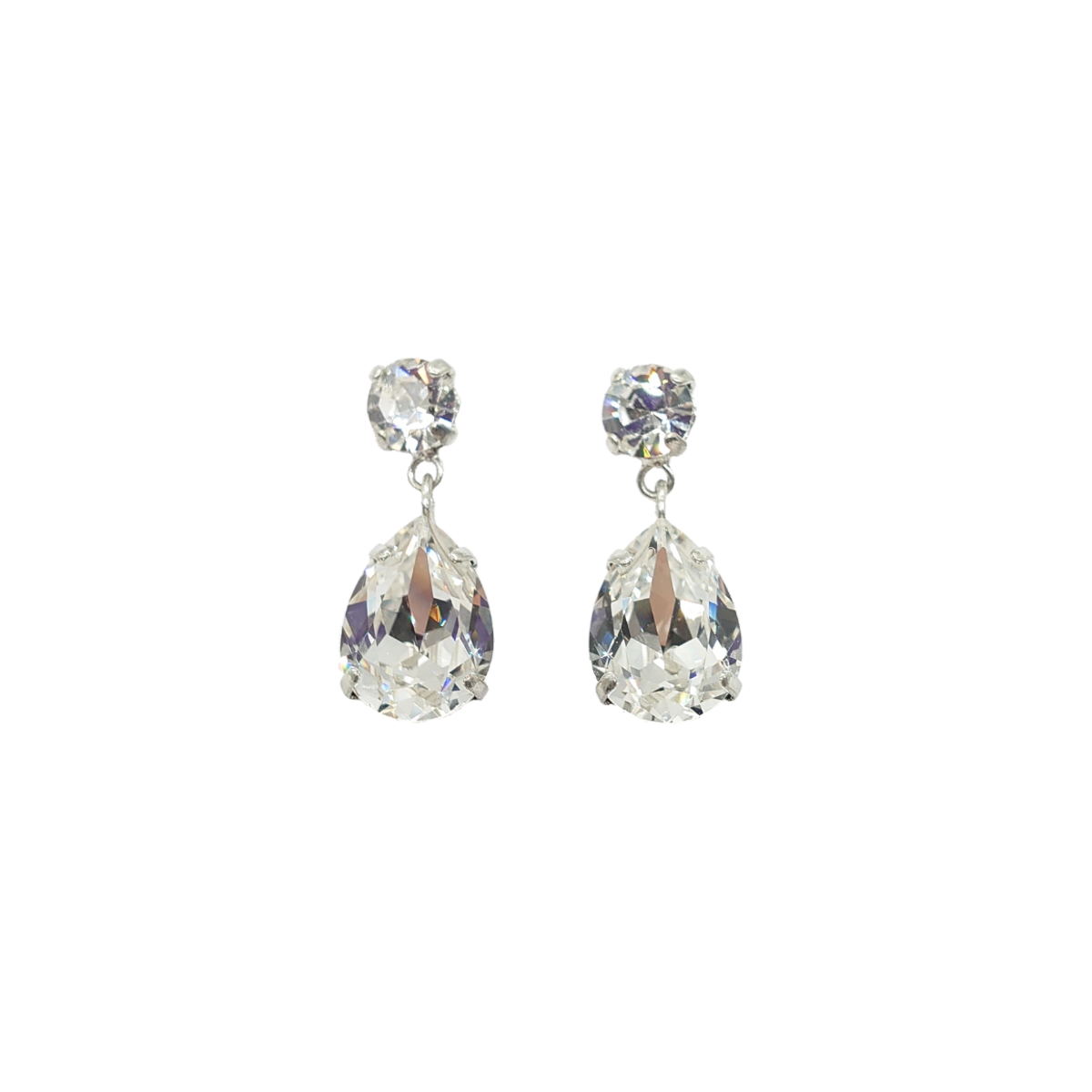 Small Angelina Swarovski Crystals Earrings - TCG London